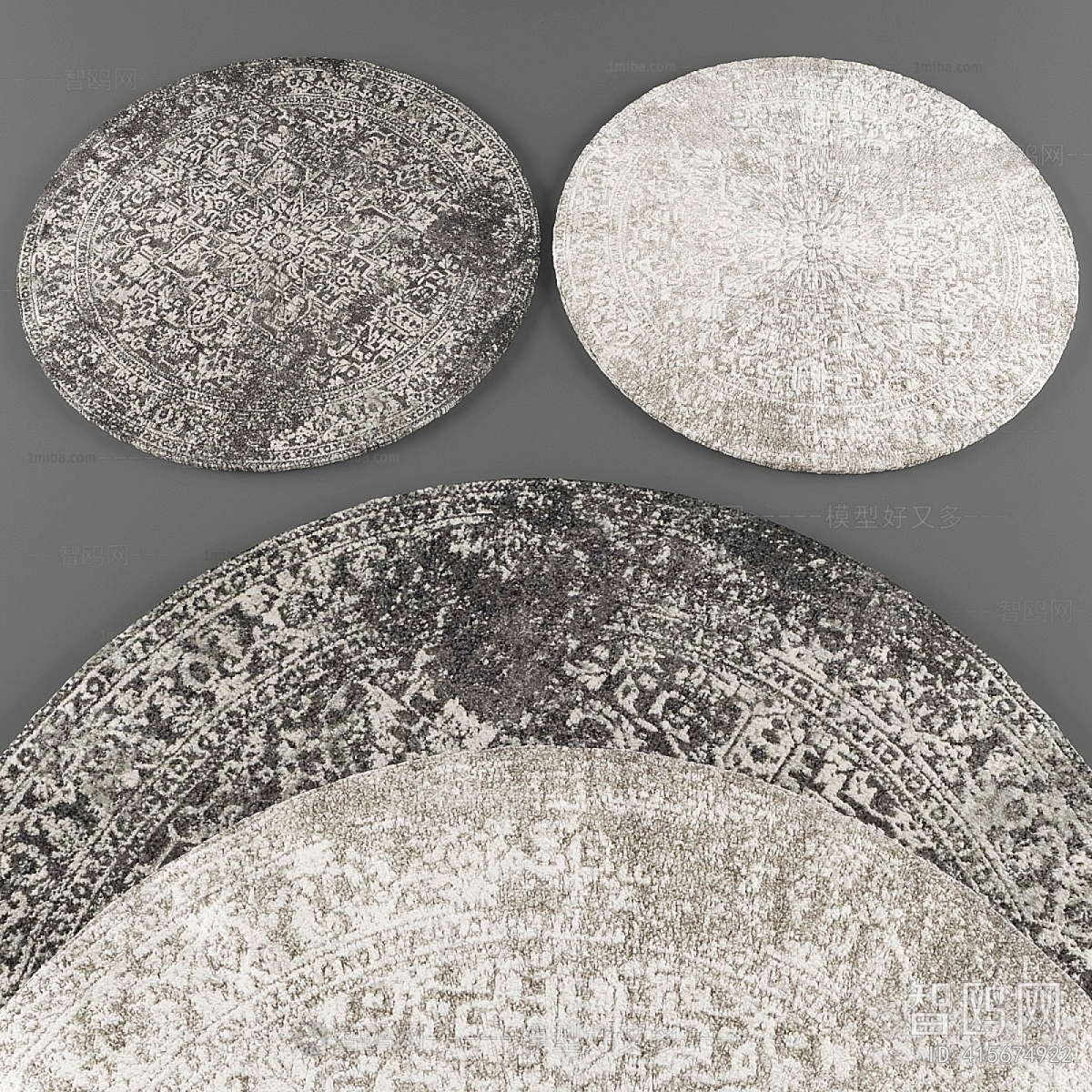 Modern Circular Carpet