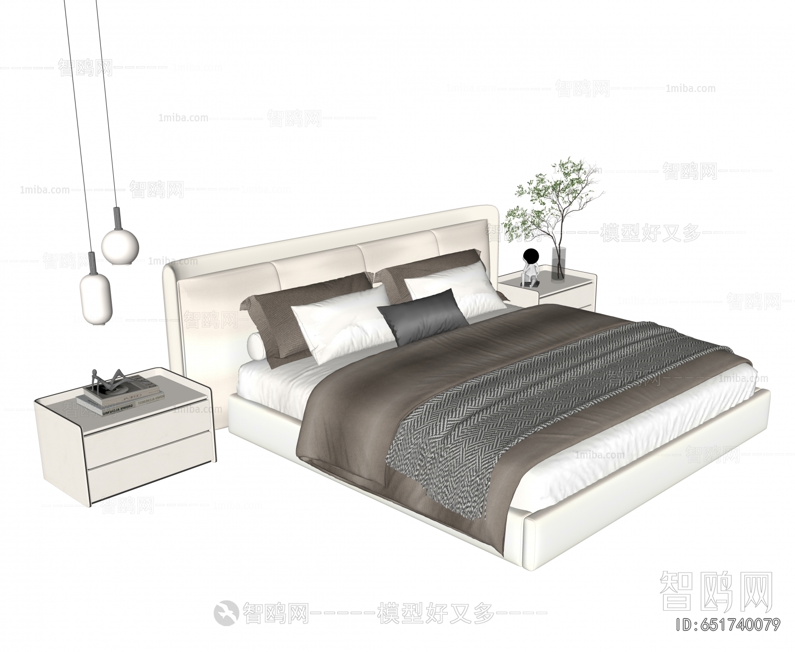Modern Double Bed