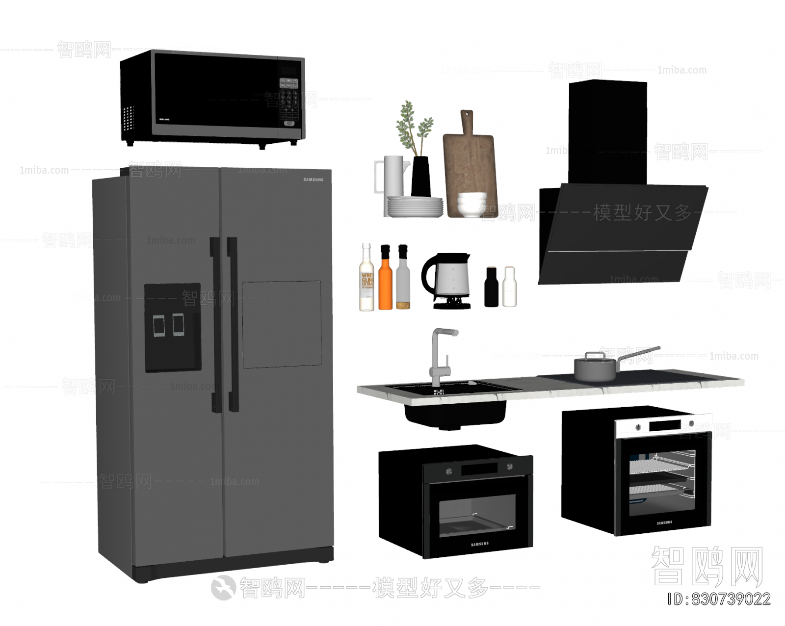 Modern Electric Kitchen Appliances