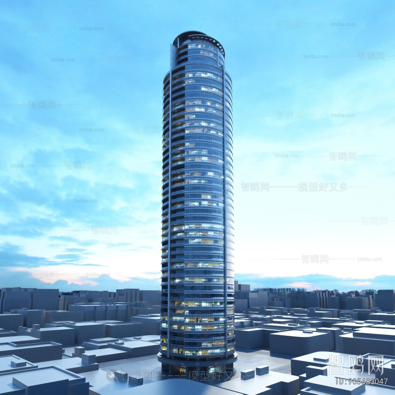 Modern Appearance Of Commercial Building