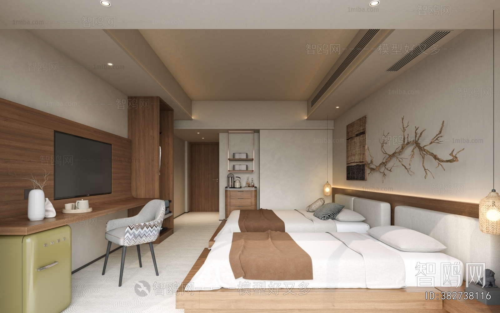 Wabi-sabi Style Residential Hostel