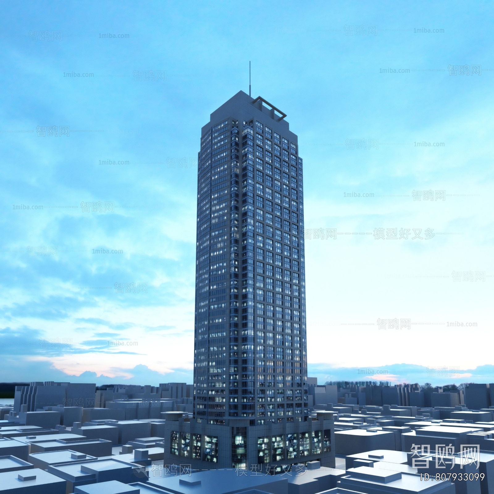 Modern Appearance Of Commercial Building