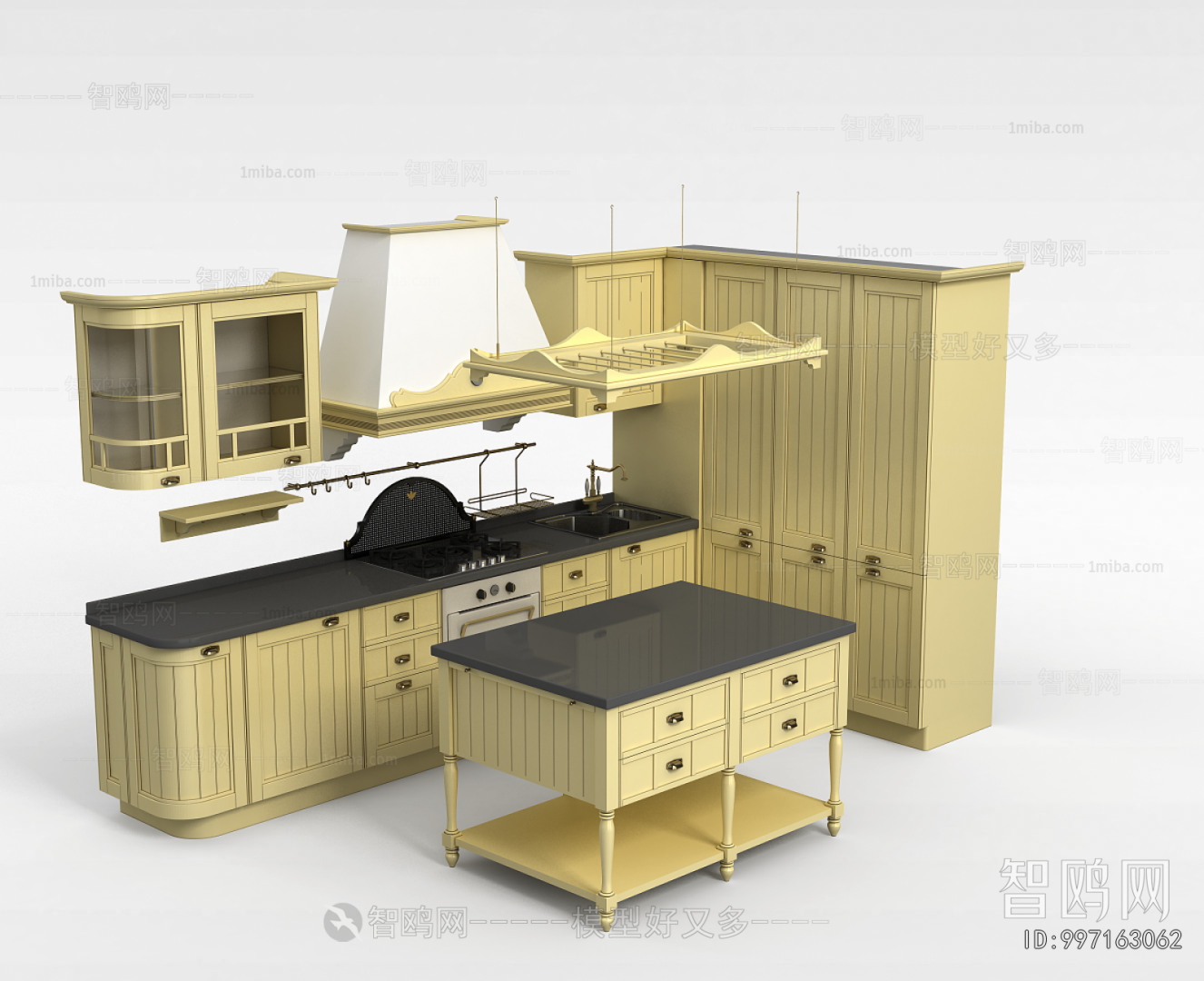 European Style Kitchen Cabinet