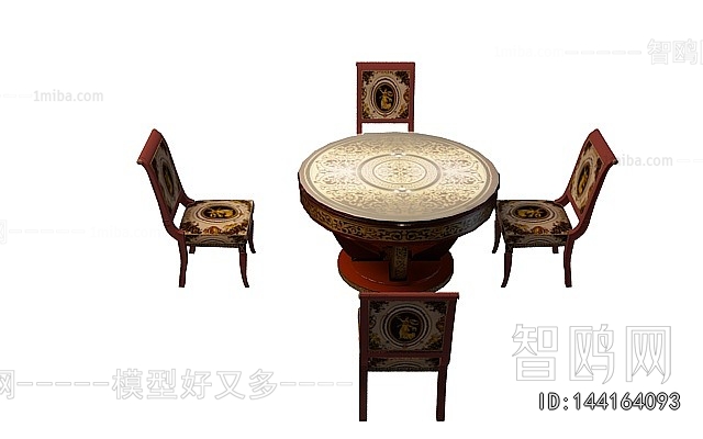 American Style Dining Table And Chairs