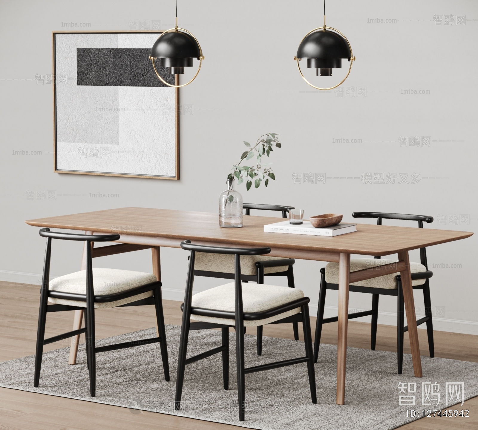 New Chinese Style Dining Table And Chairs