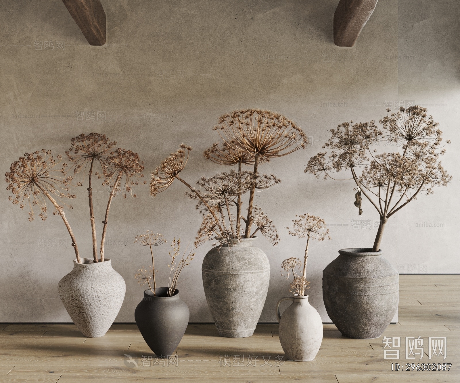 Wabi-sabi Style Dried Branch