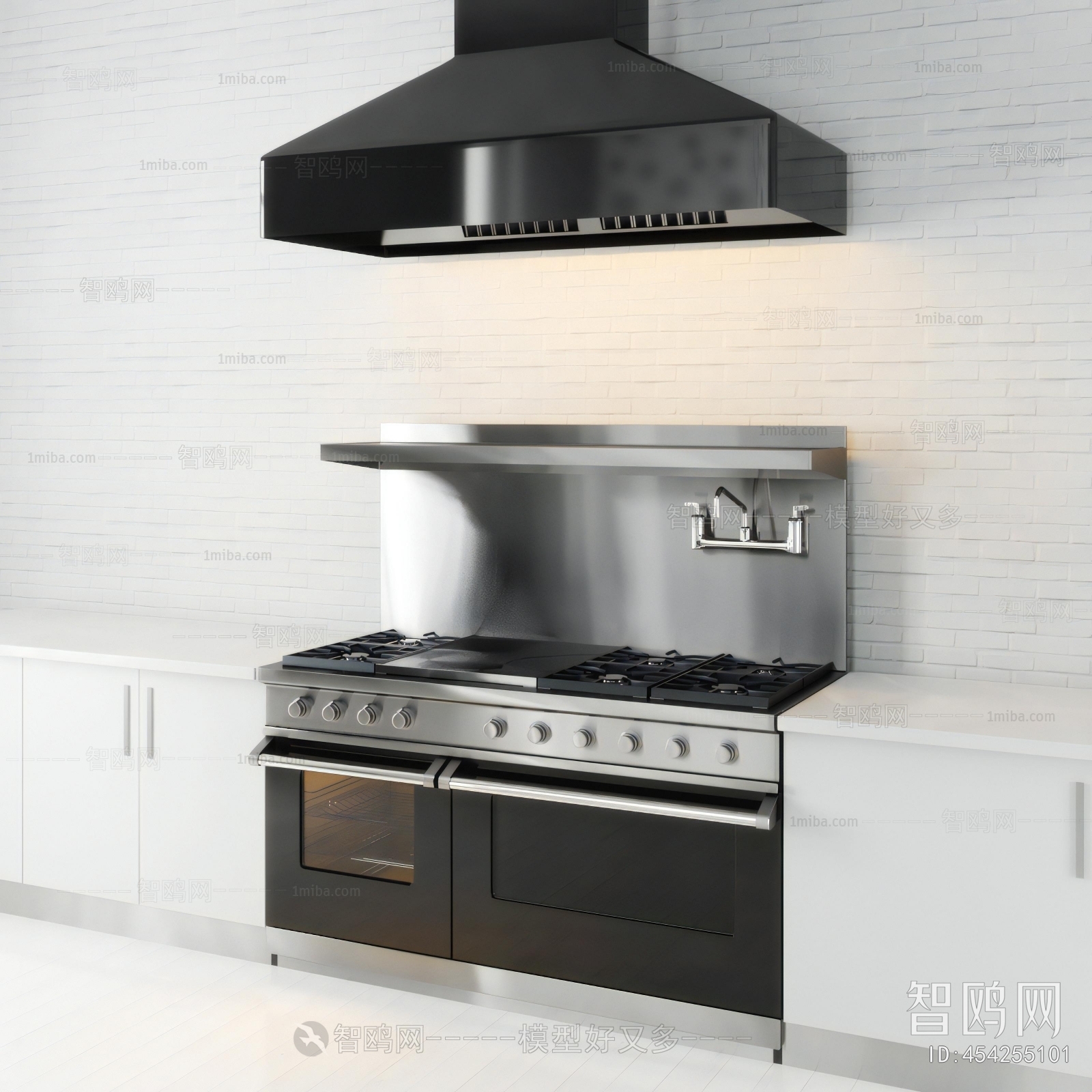 Modern Kitchen Electric Gas Range