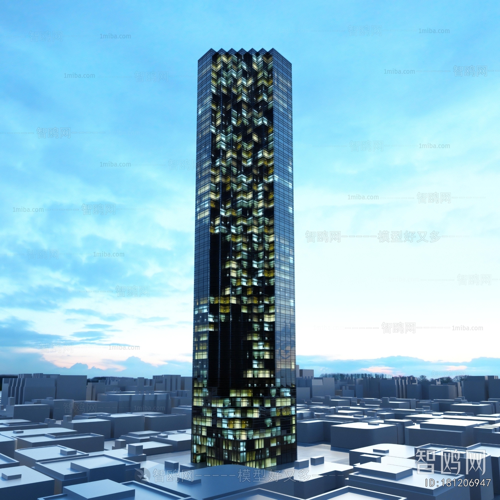 Modern Appearance Of Commercial Building