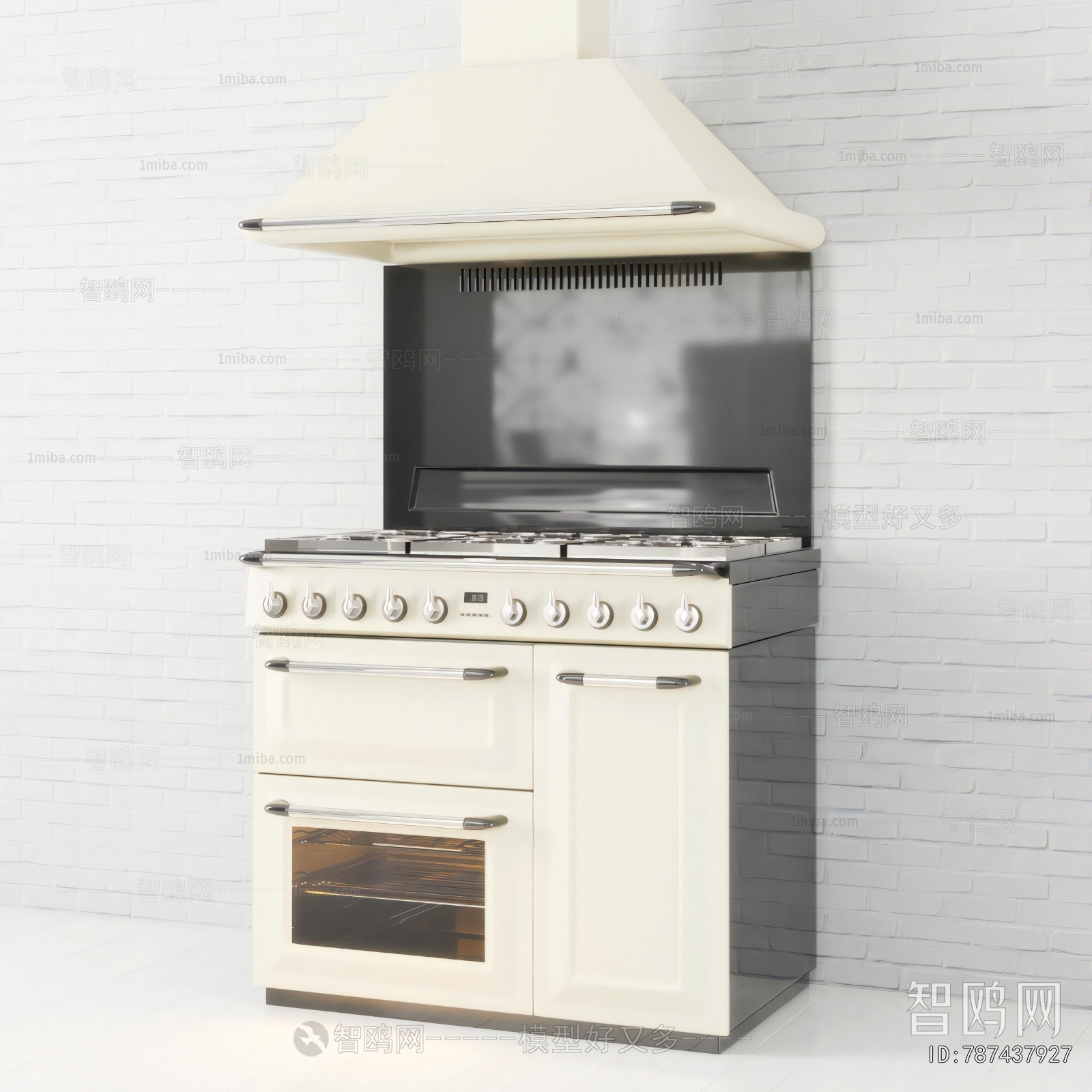 Modern Kitchen Electric Gas Range