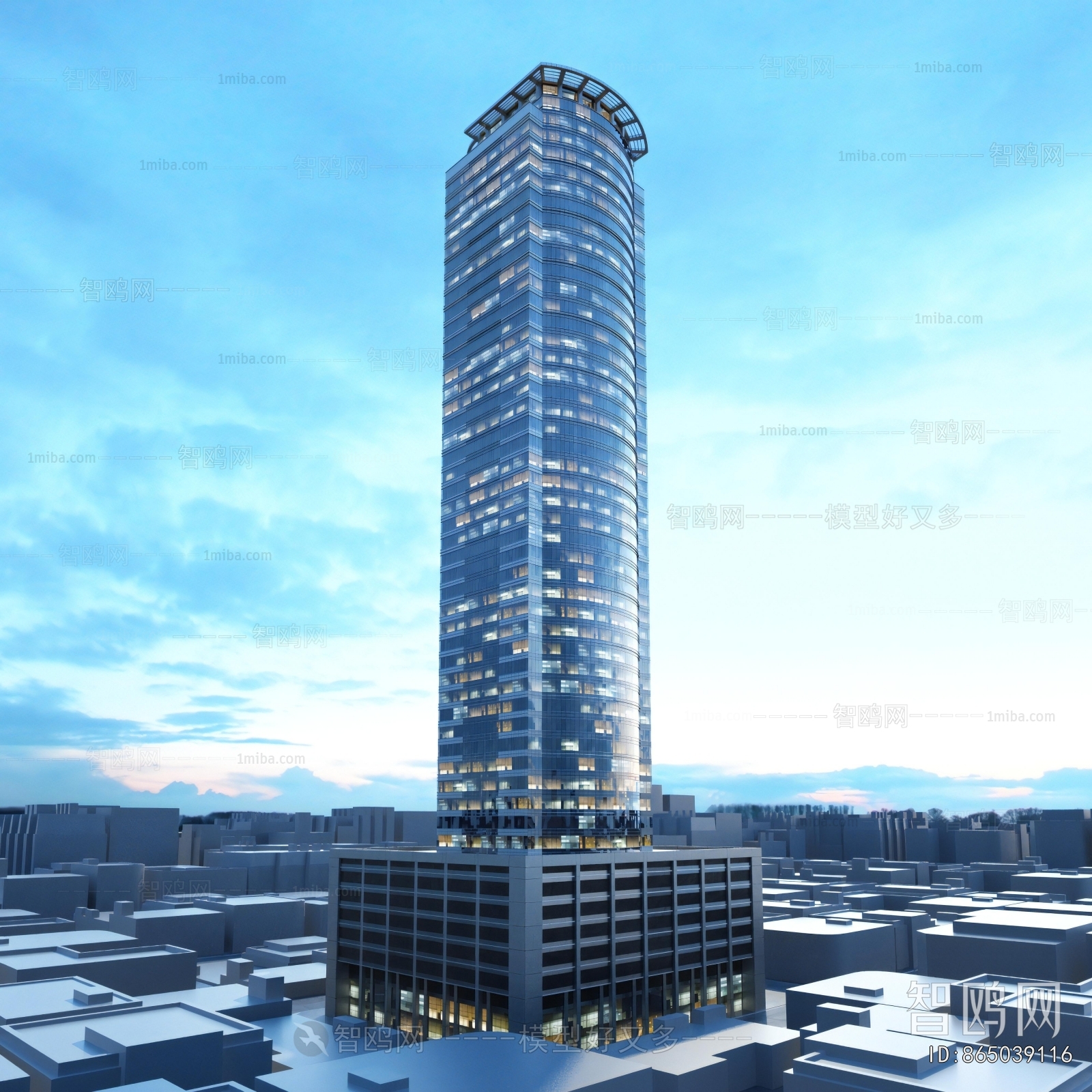 Modern Appearance Of Commercial Building