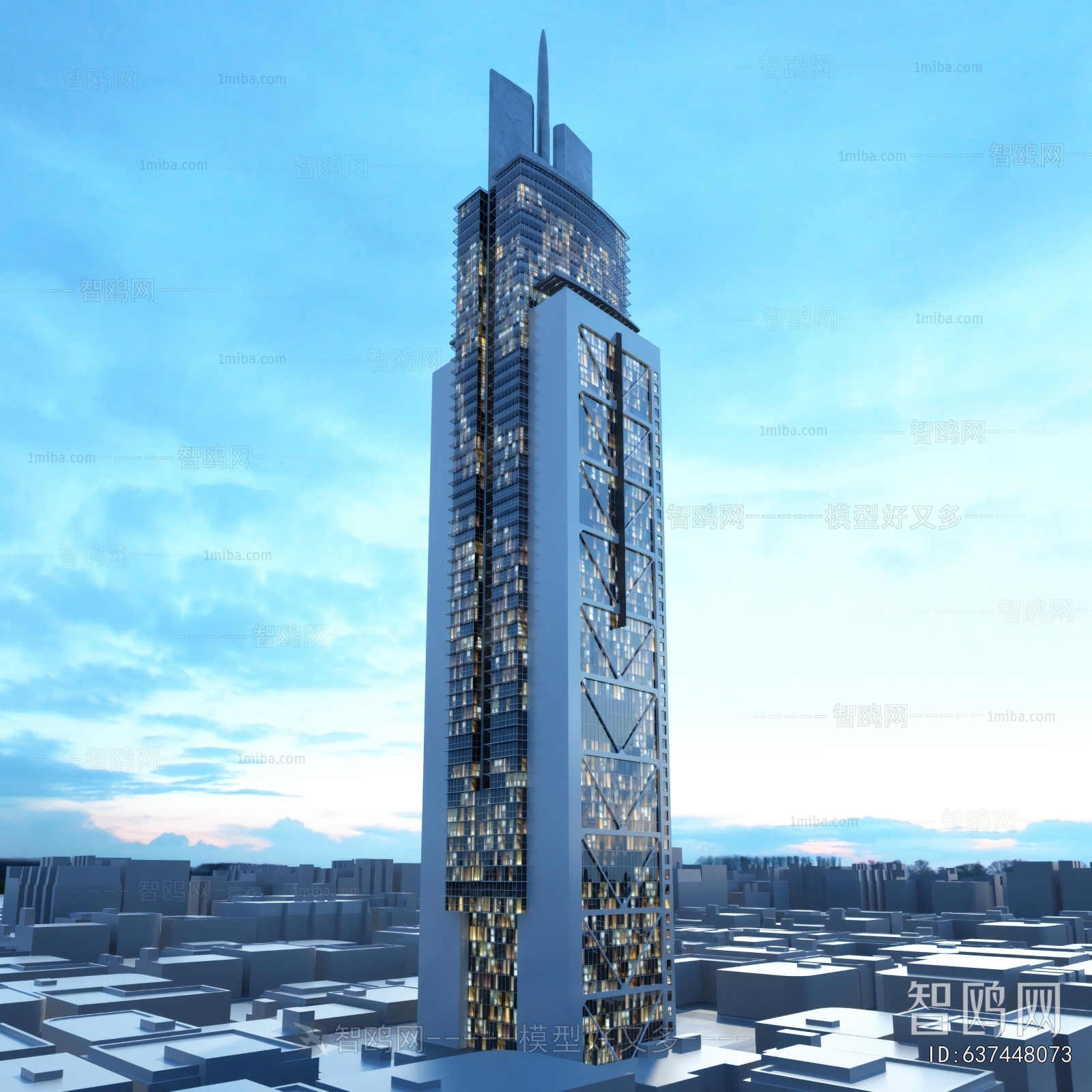 Modern Appearance Of Commercial Building