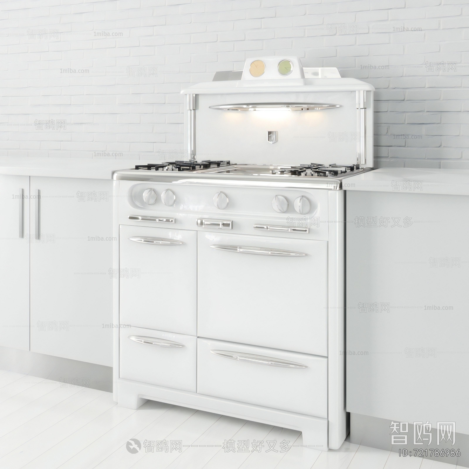 Modern Kitchen Electric Gas Range