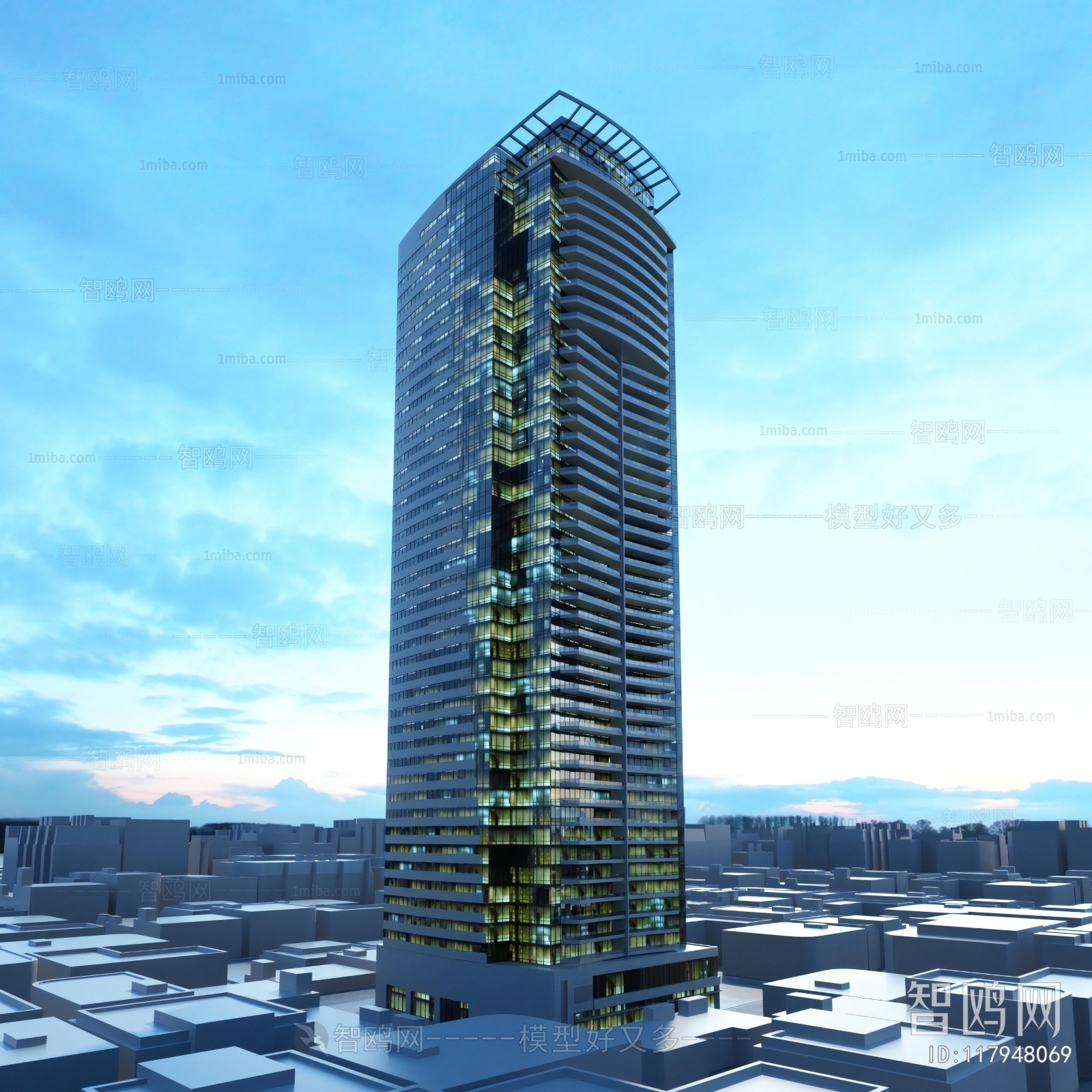 Modern Appearance Of Commercial Building