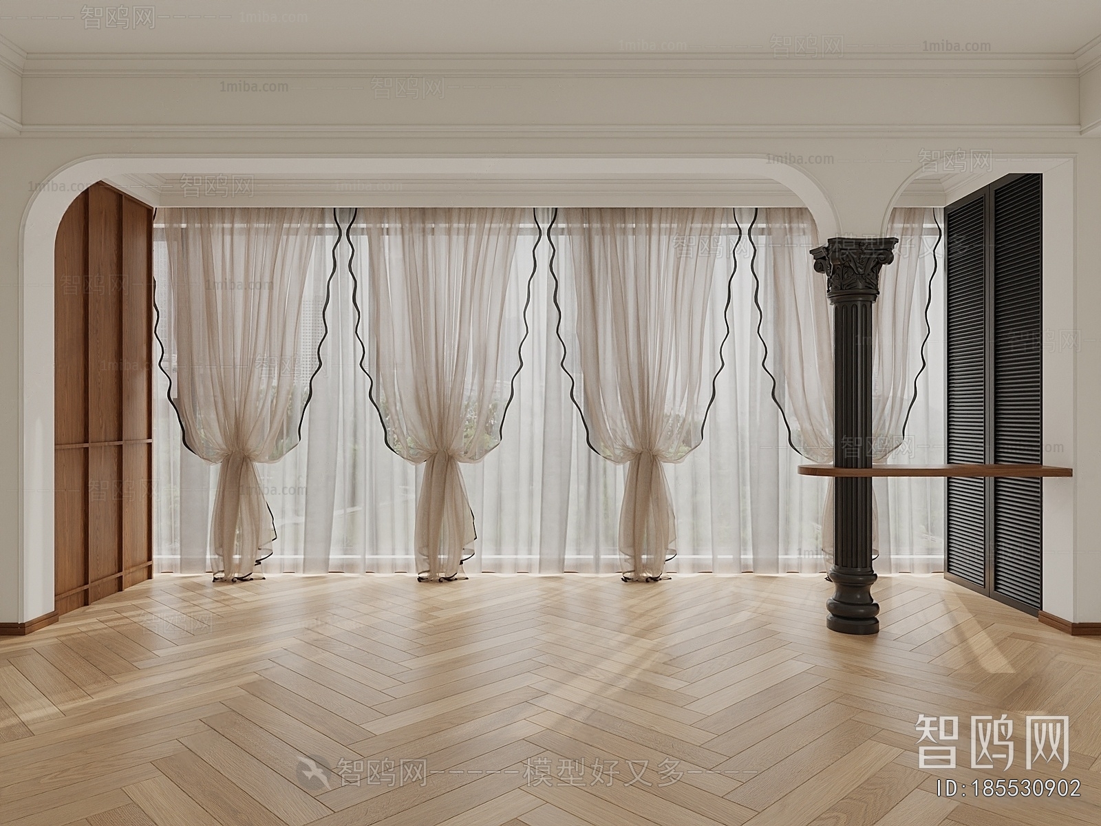 French Style The Curtain