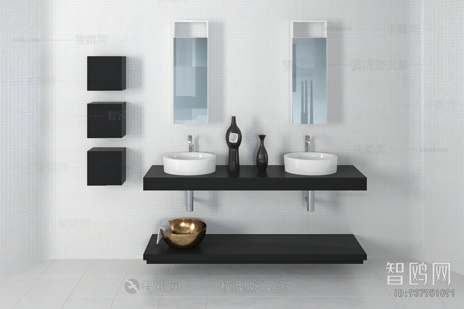 Modern Bathroom Rack