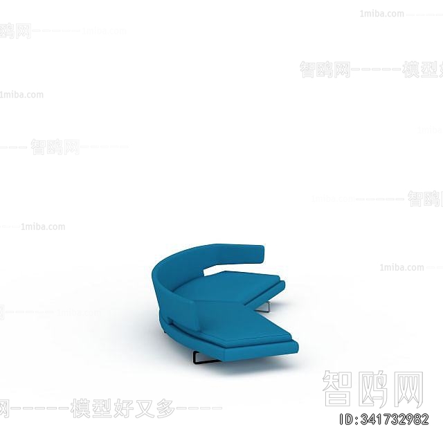 Mediterranean Style Curved Sofa