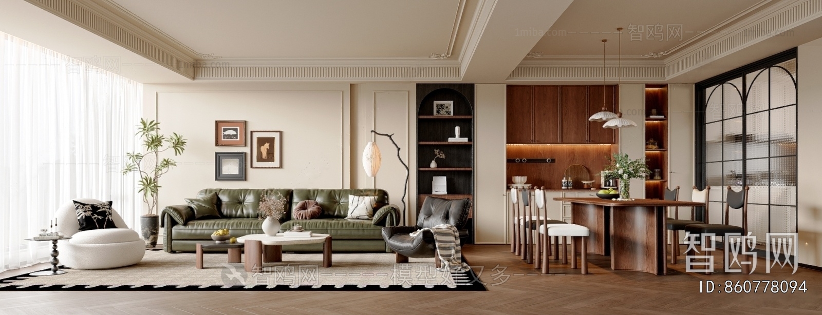 French Style A Living Room