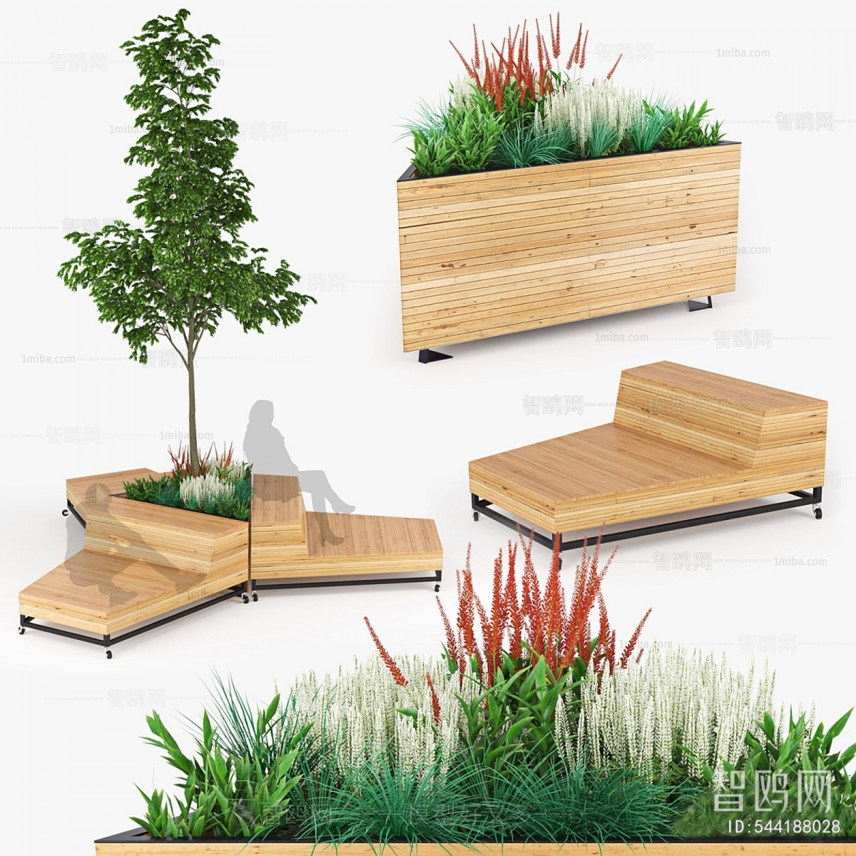 Modern Communal Chair