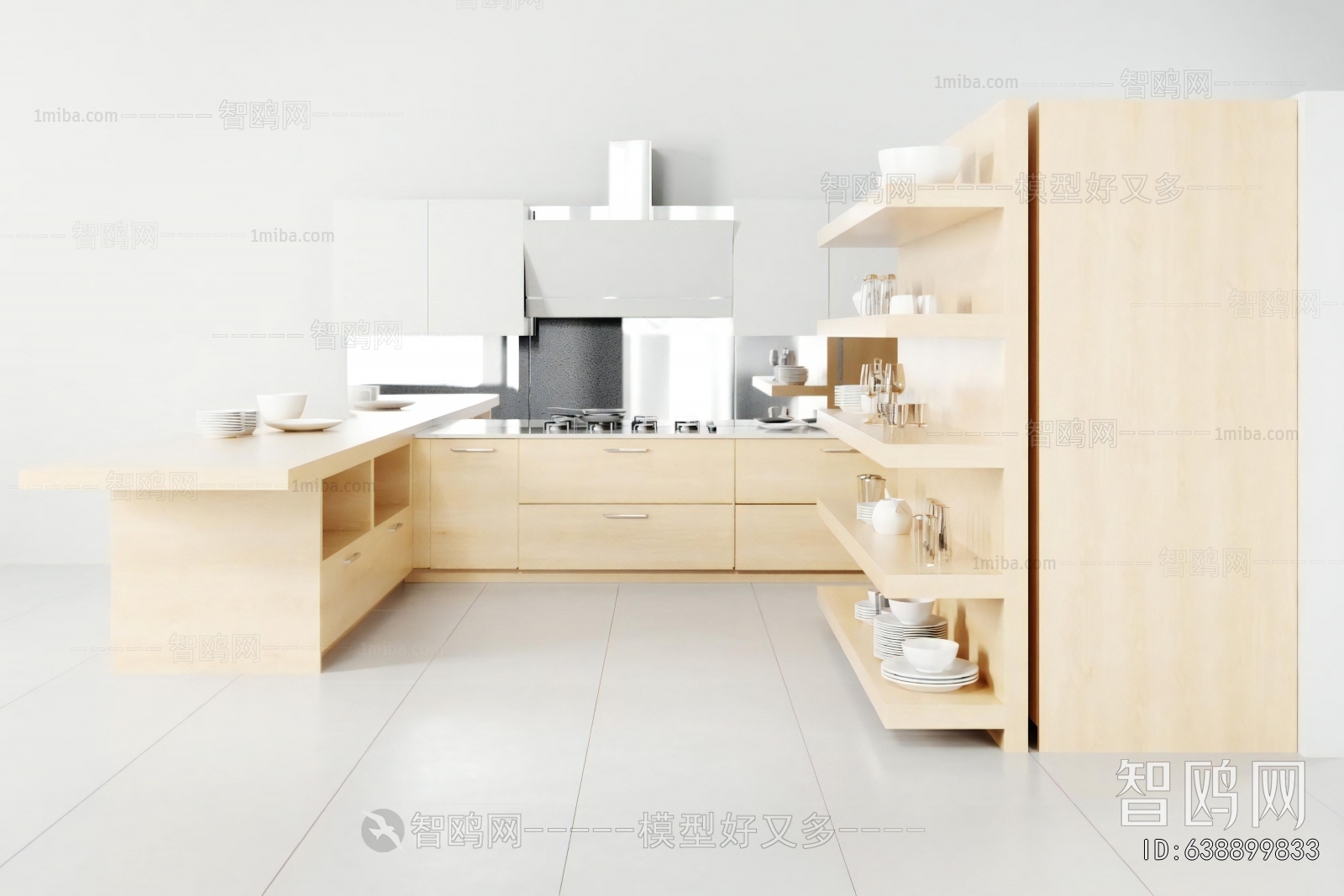 Nordic Style Kitchen Cabinet