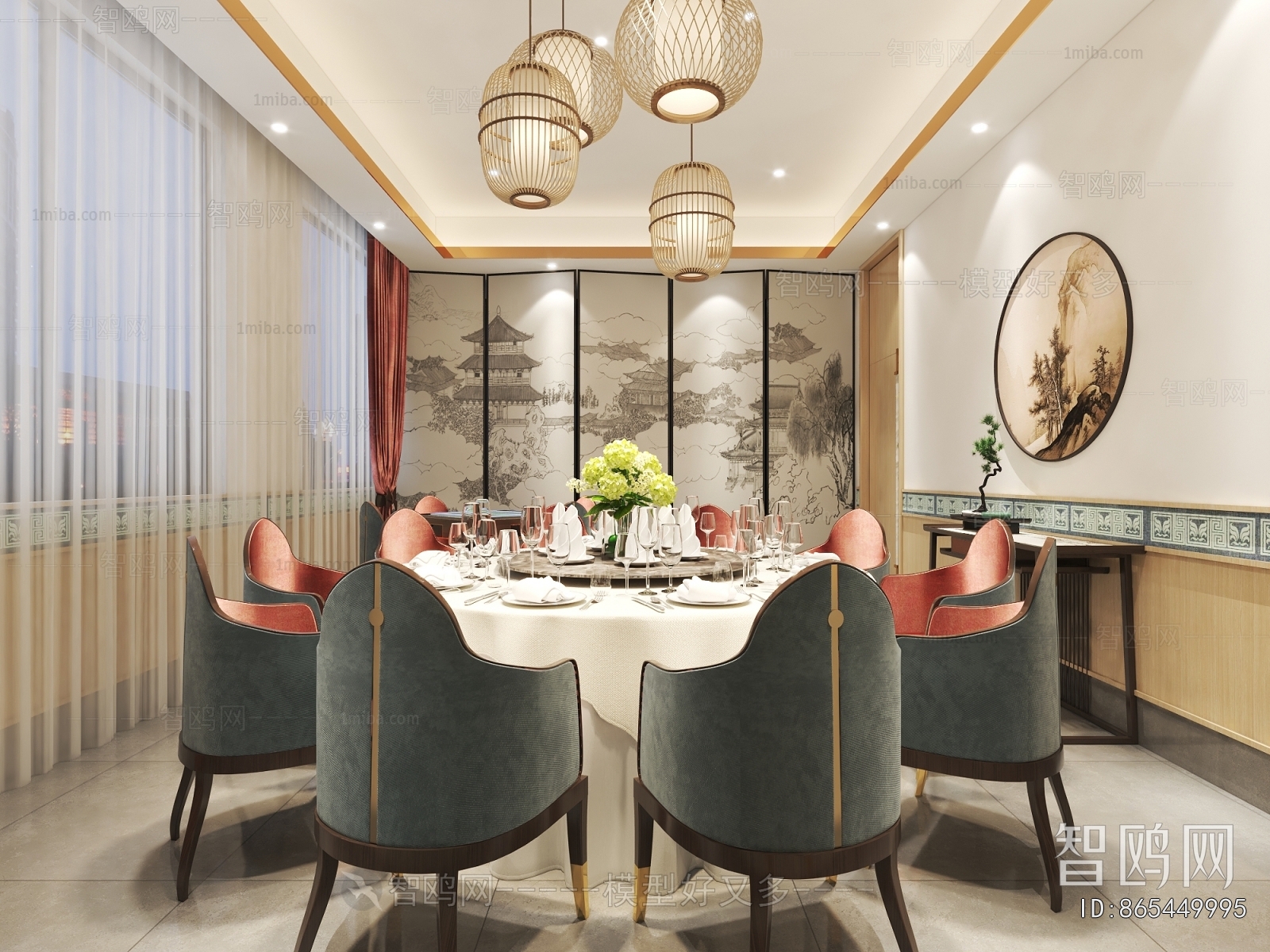 New Chinese Style Restaurant Box