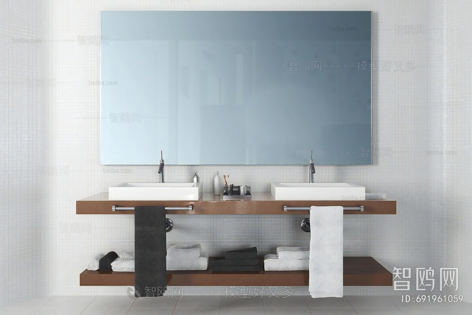 Modern Bathroom Rack