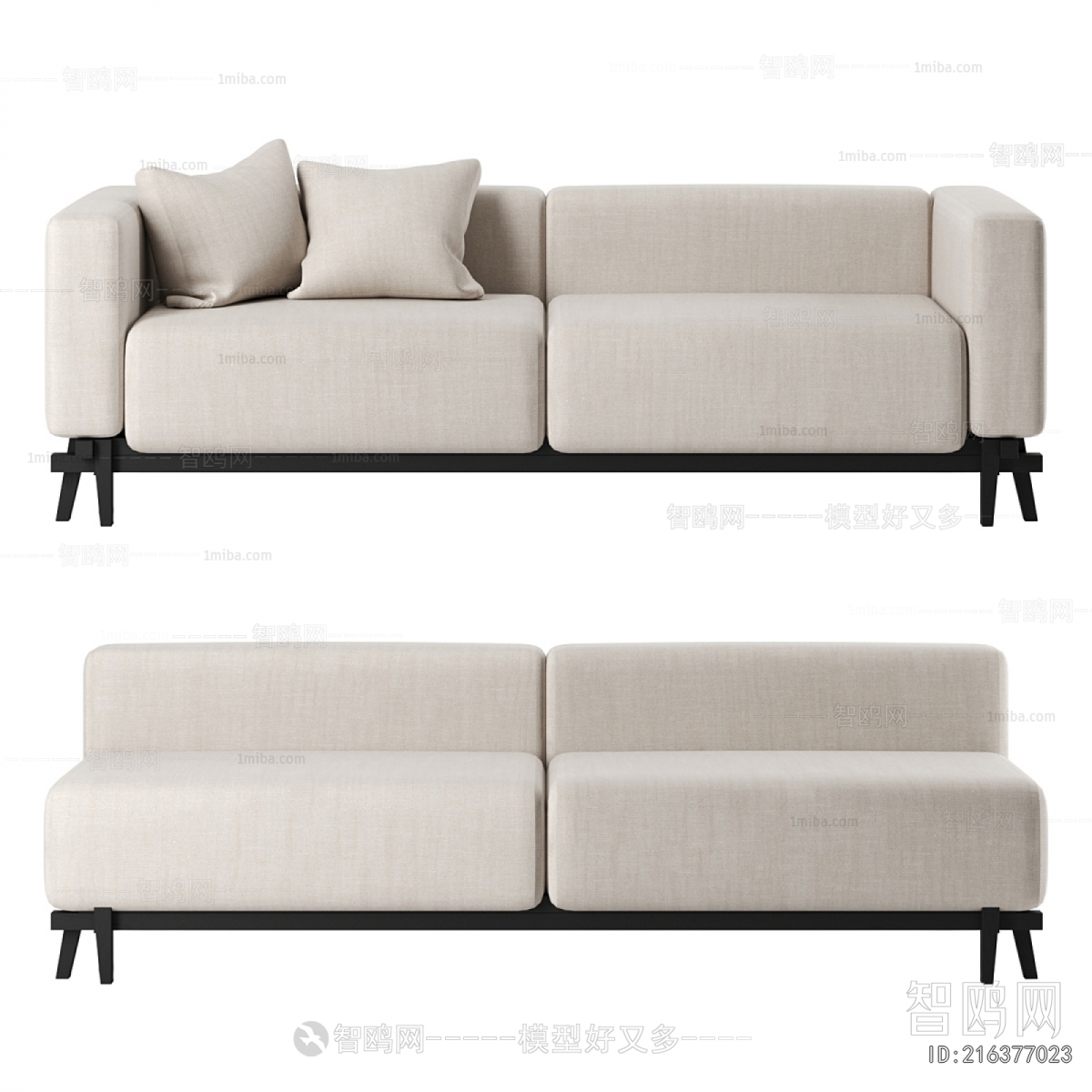 Wabi-sabi Style A Sofa For Two