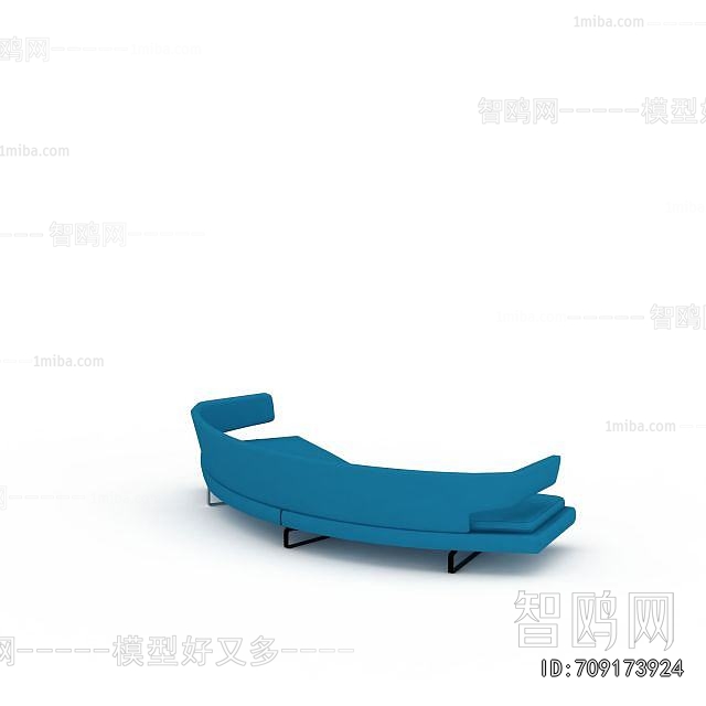 Mediterranean Style Curved Sofa