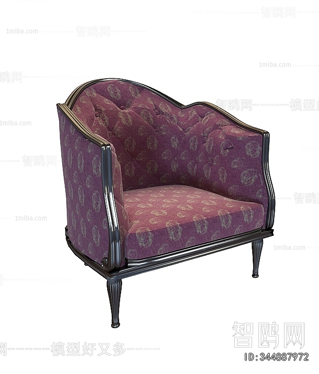 European Style Single Sofa