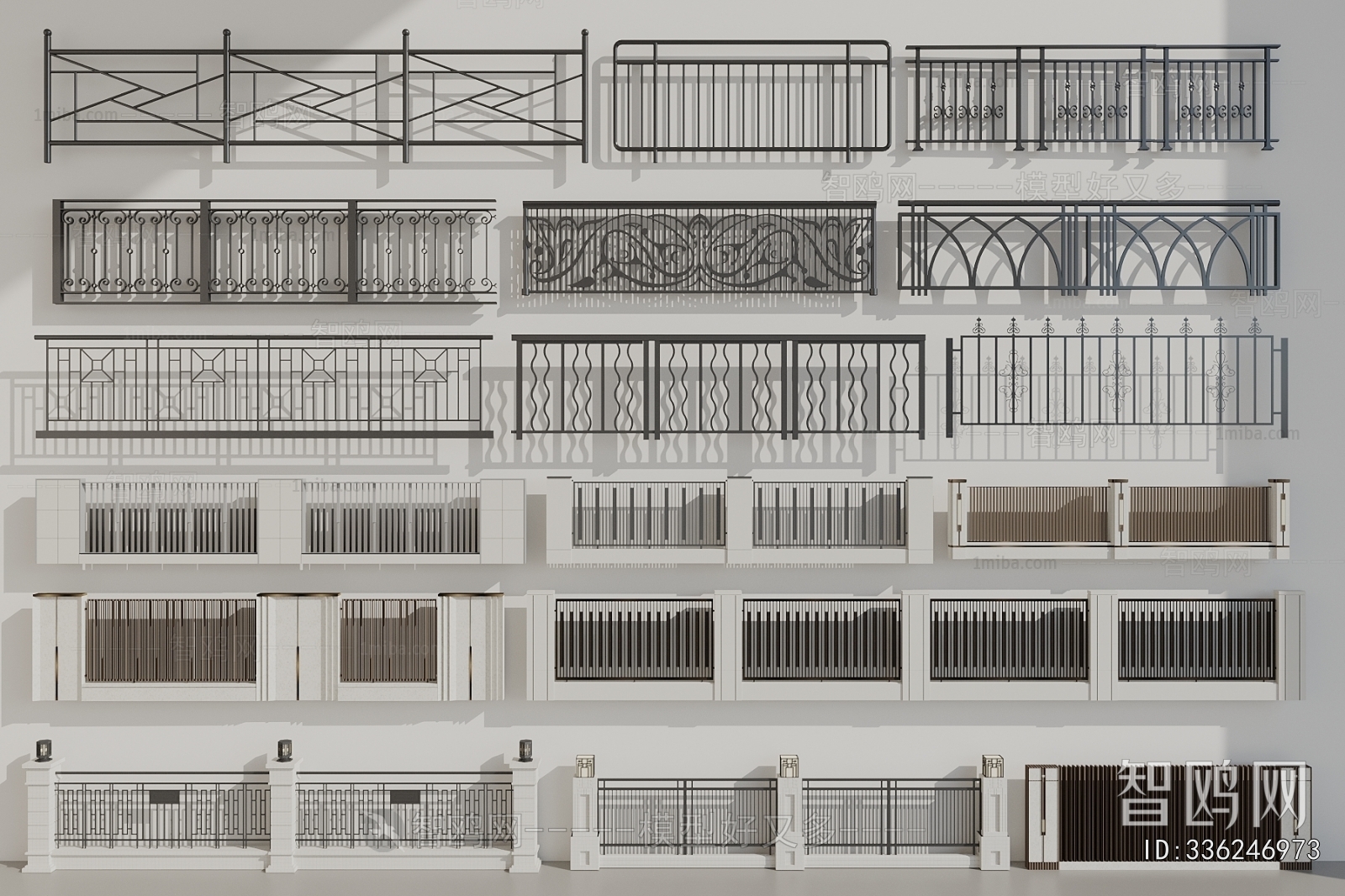 Simple European Style Guardrail