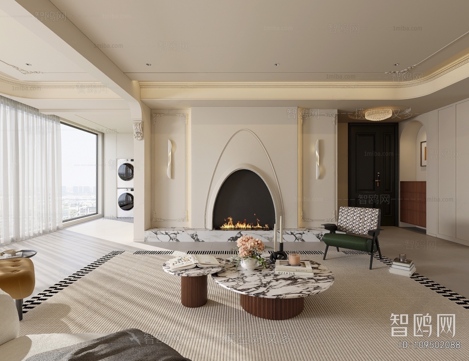 French Style A Living Room