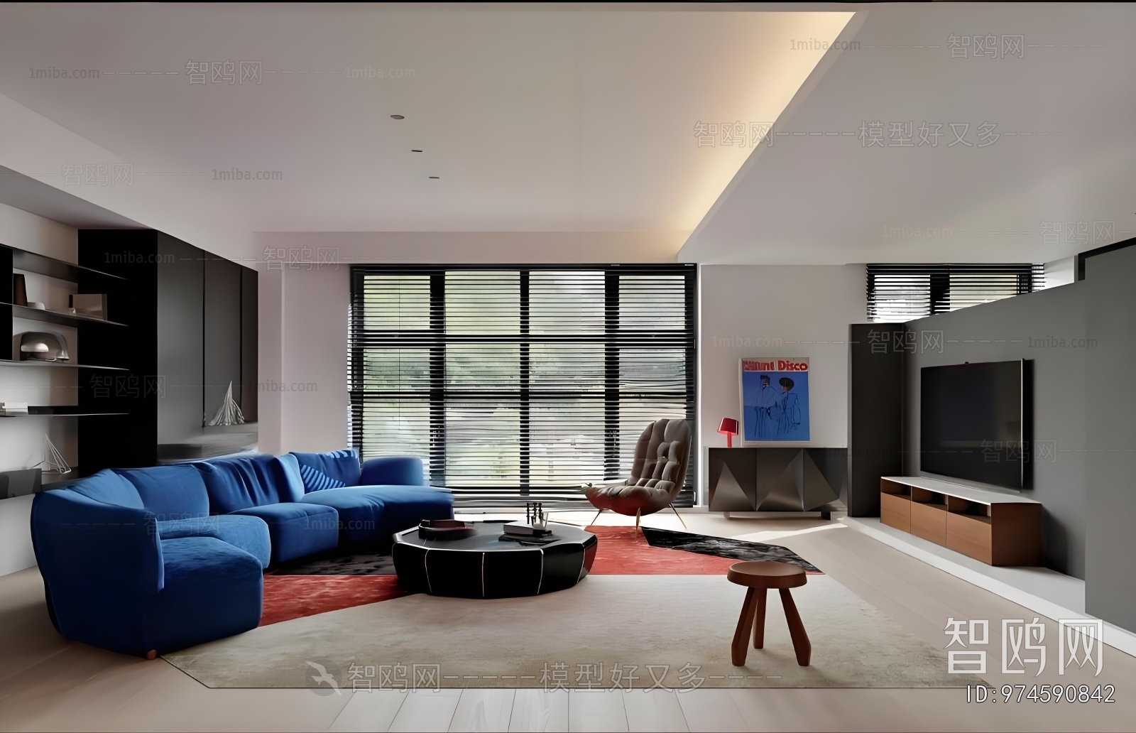 Modern A Living Room