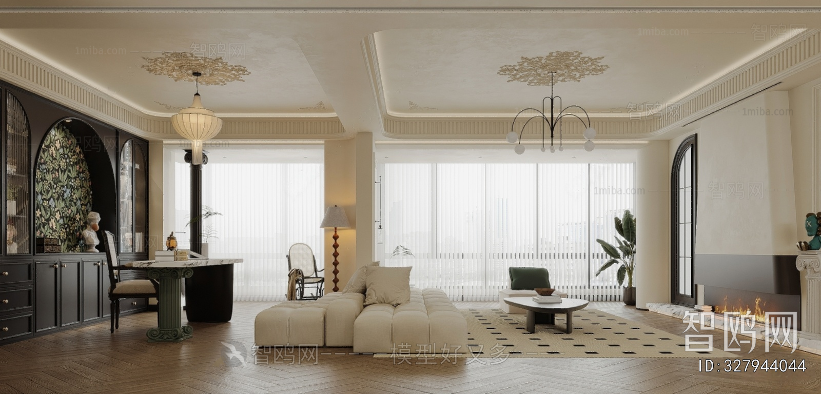 French Style A Living Room