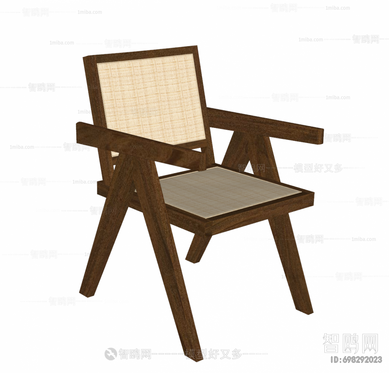 Wabi-sabi Style Single Chair