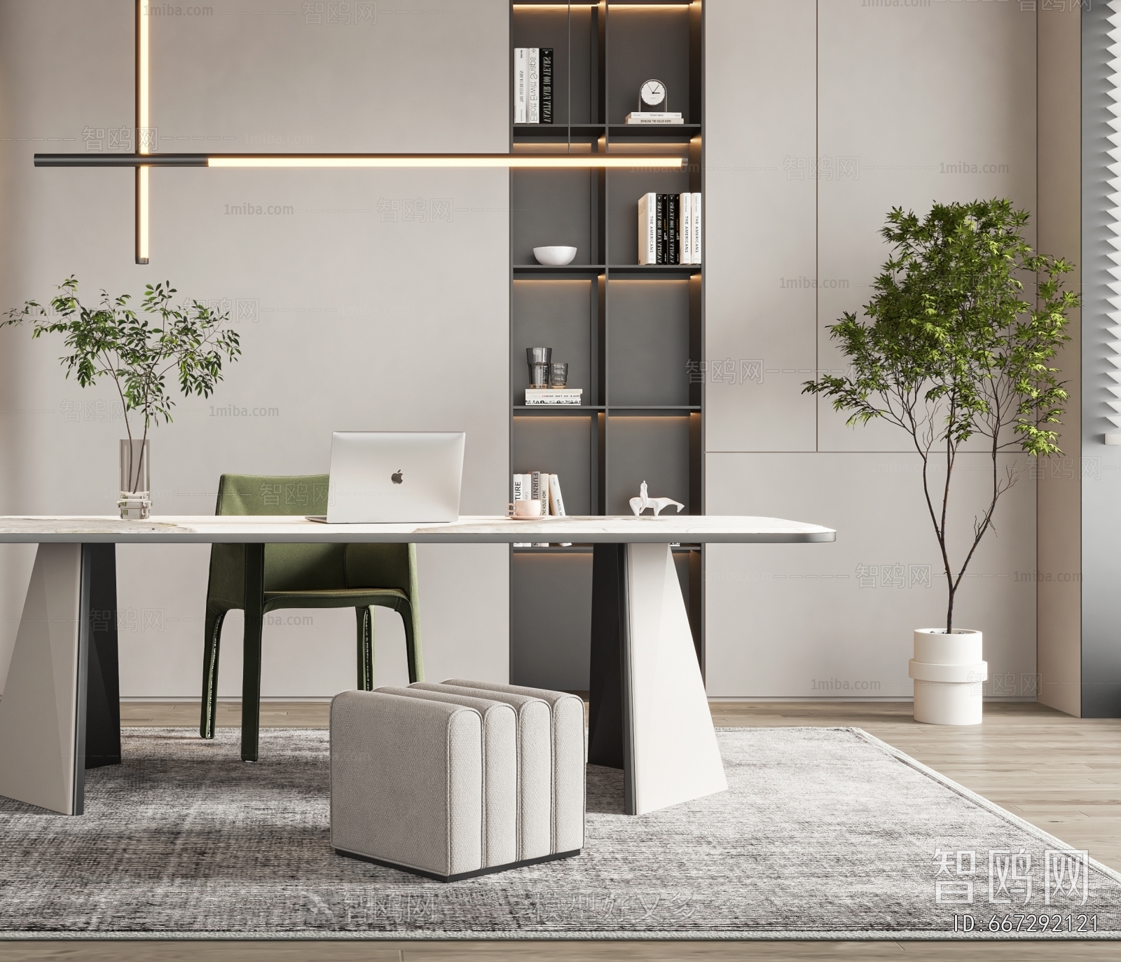 Modern Computer Desk And Chair