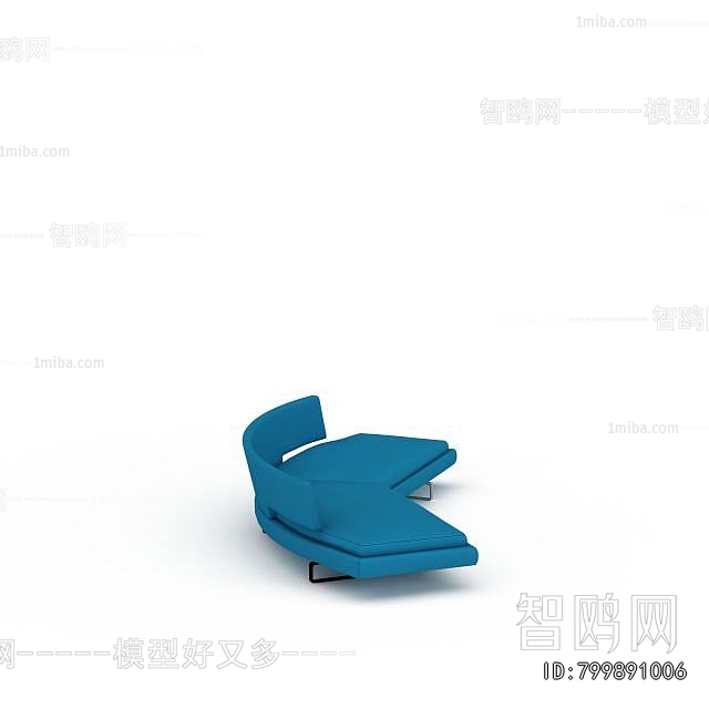 Mediterranean Style Curved Sofa