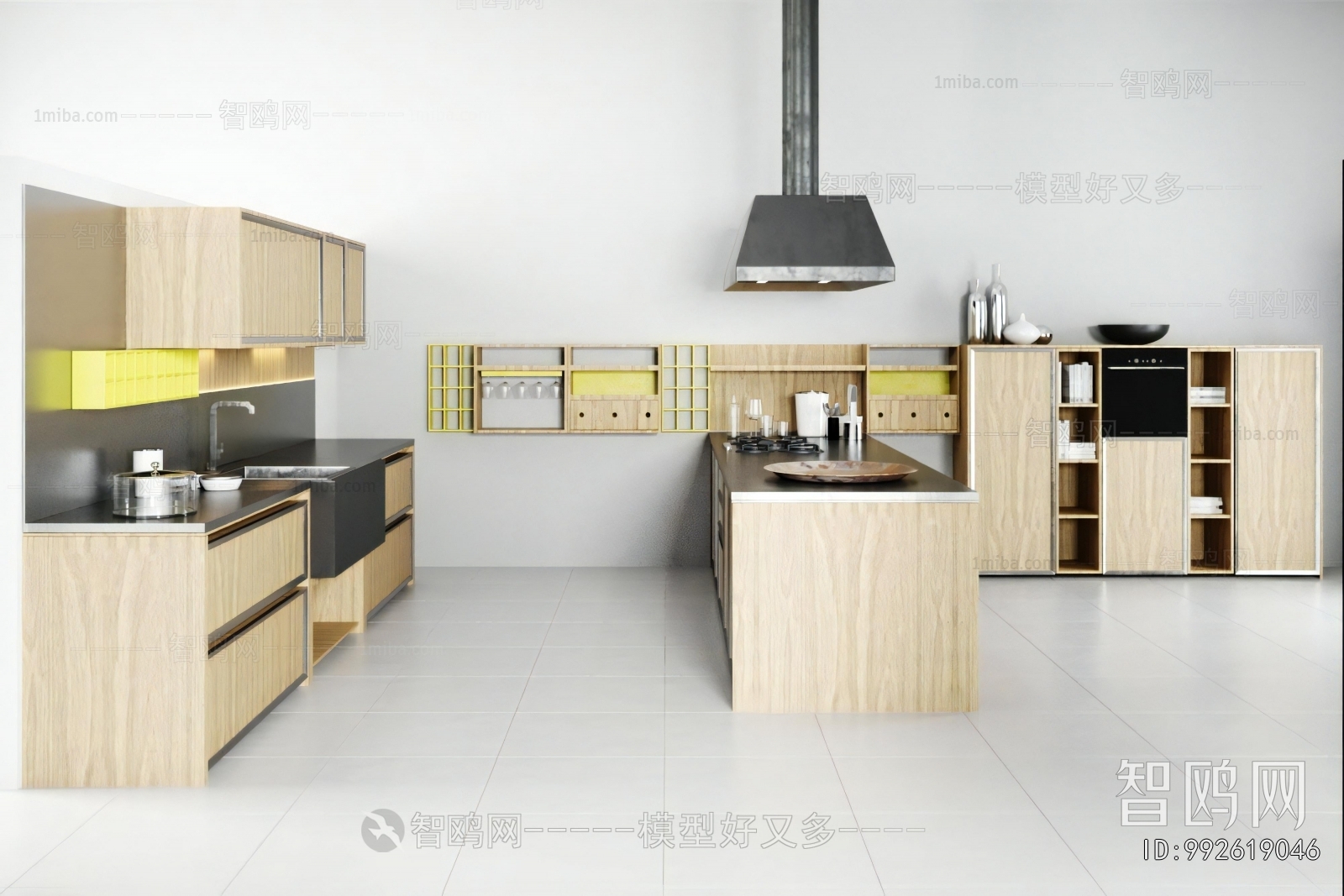 Nordic Style Kitchen Cabinet