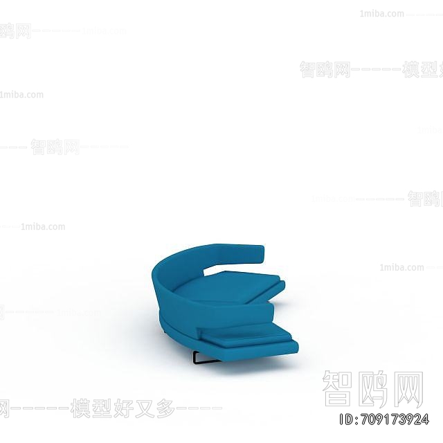 Mediterranean Style Curved Sofa