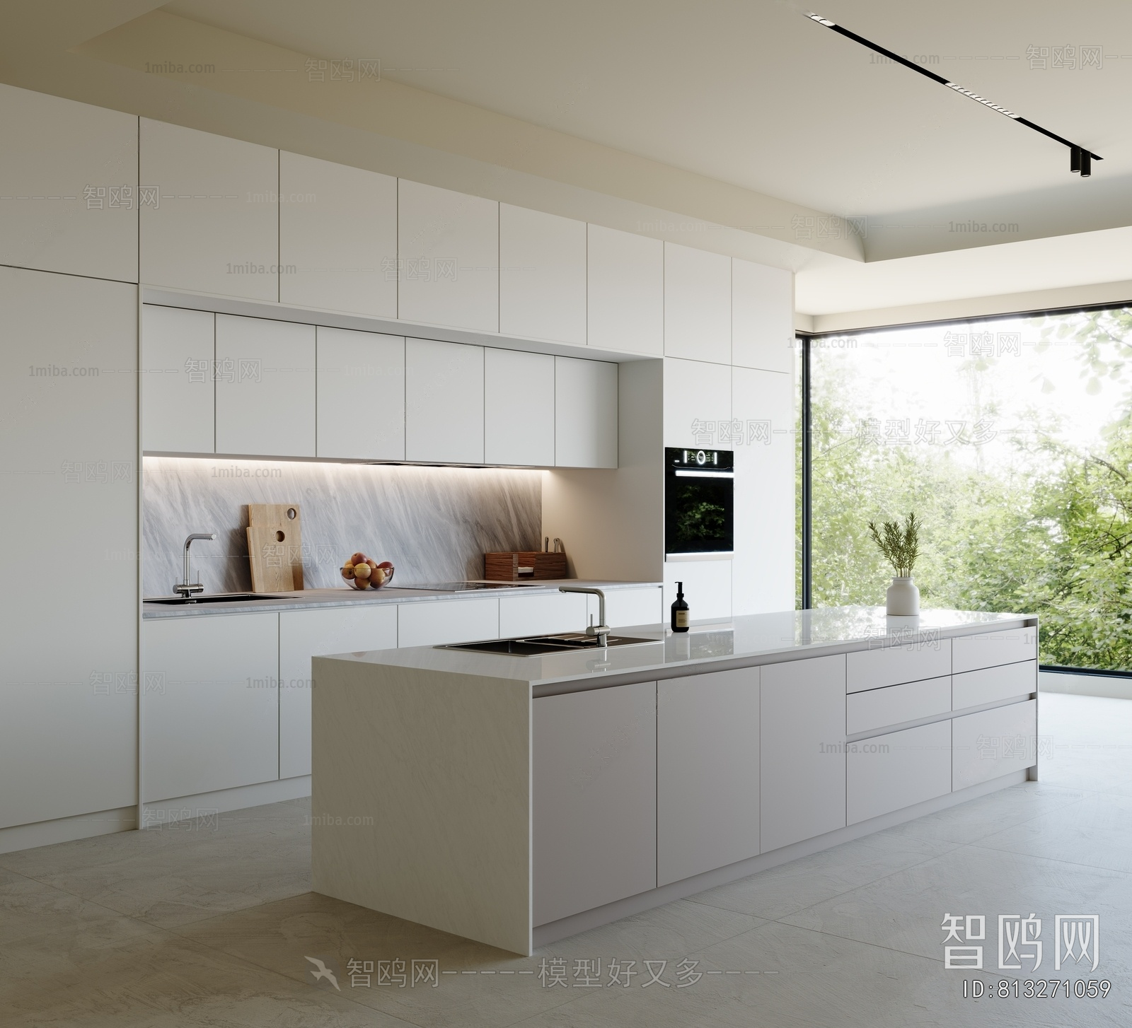 Modern Open Kitchen