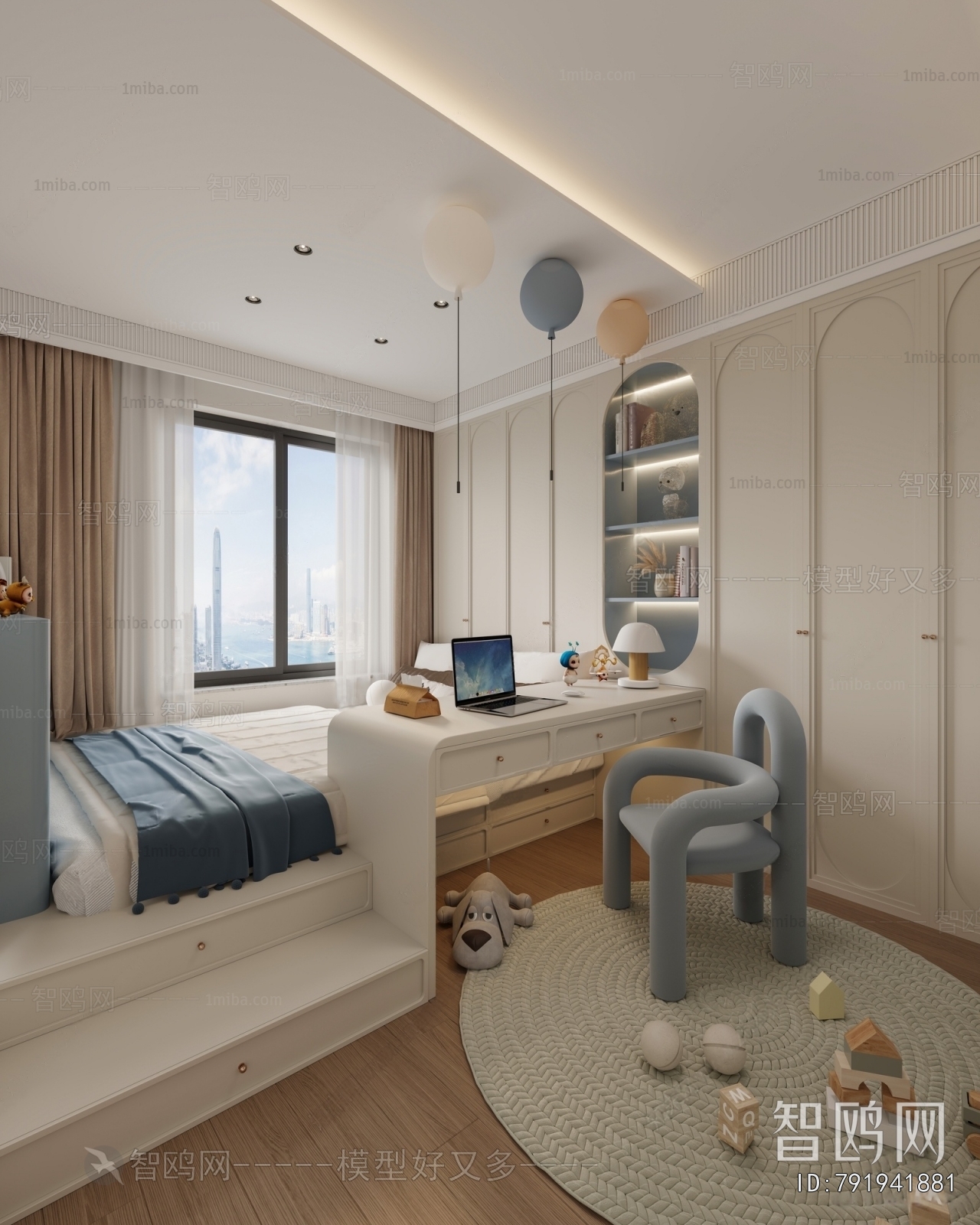 French Style Children's Room