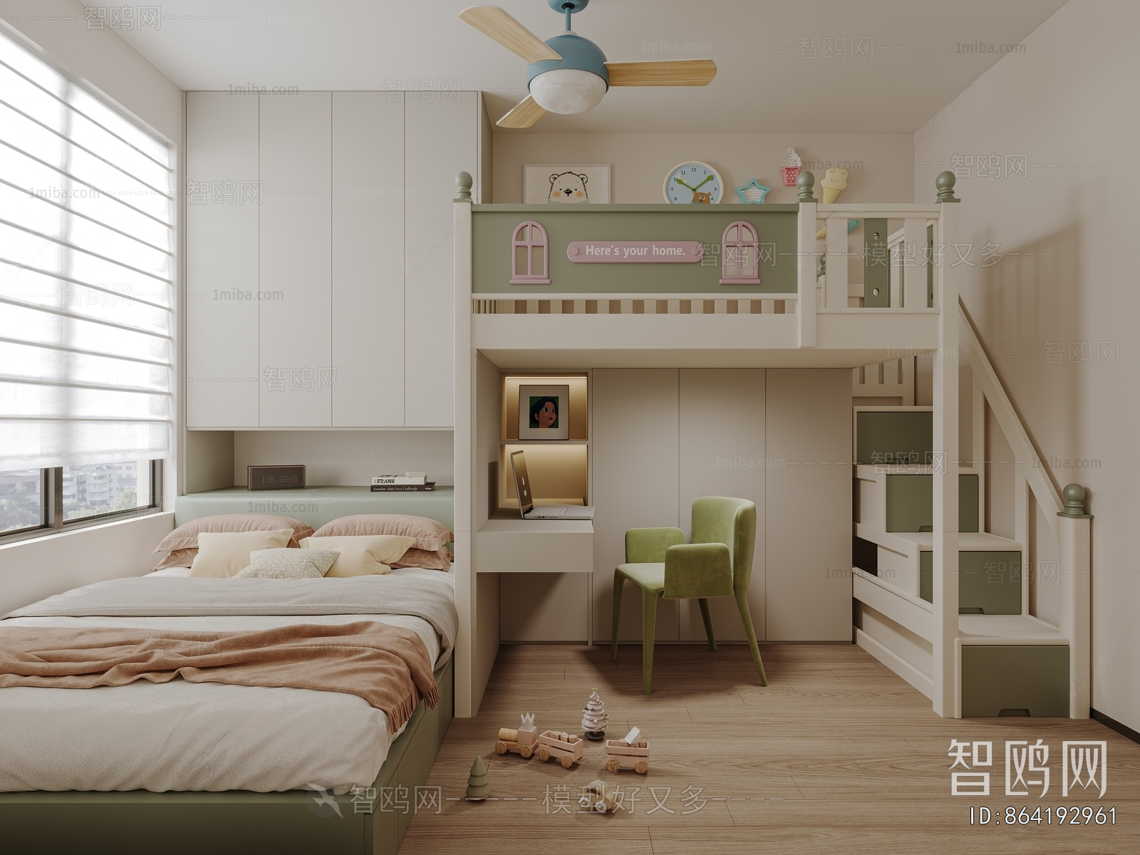 Nordic Style Bedroom