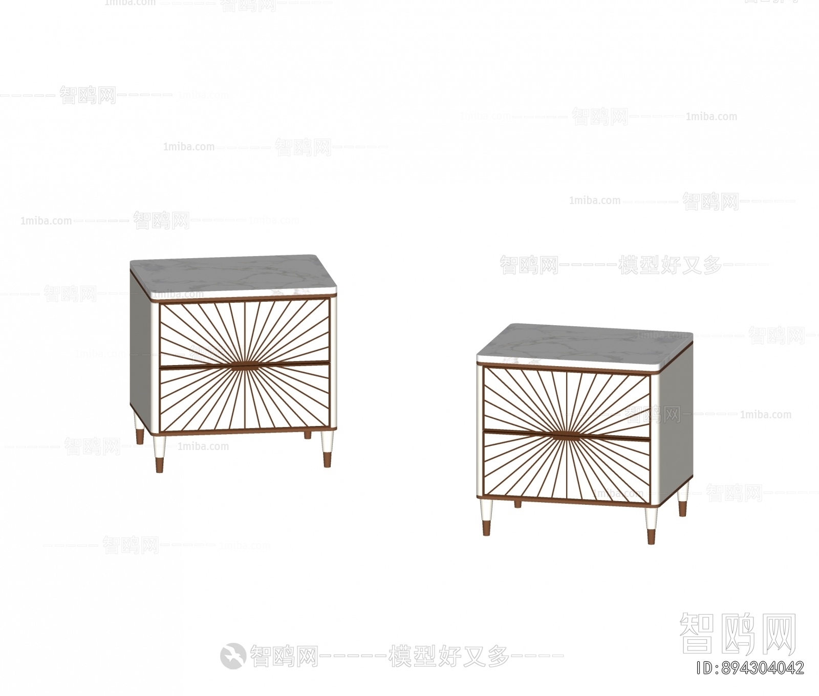 Modern Bedside Cupboard