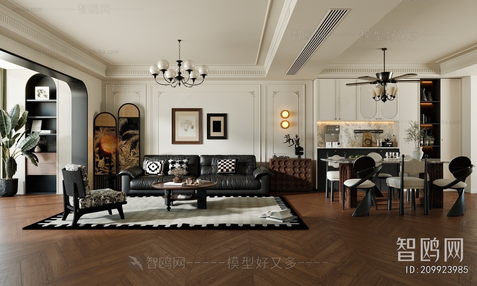 French Style A Living Room