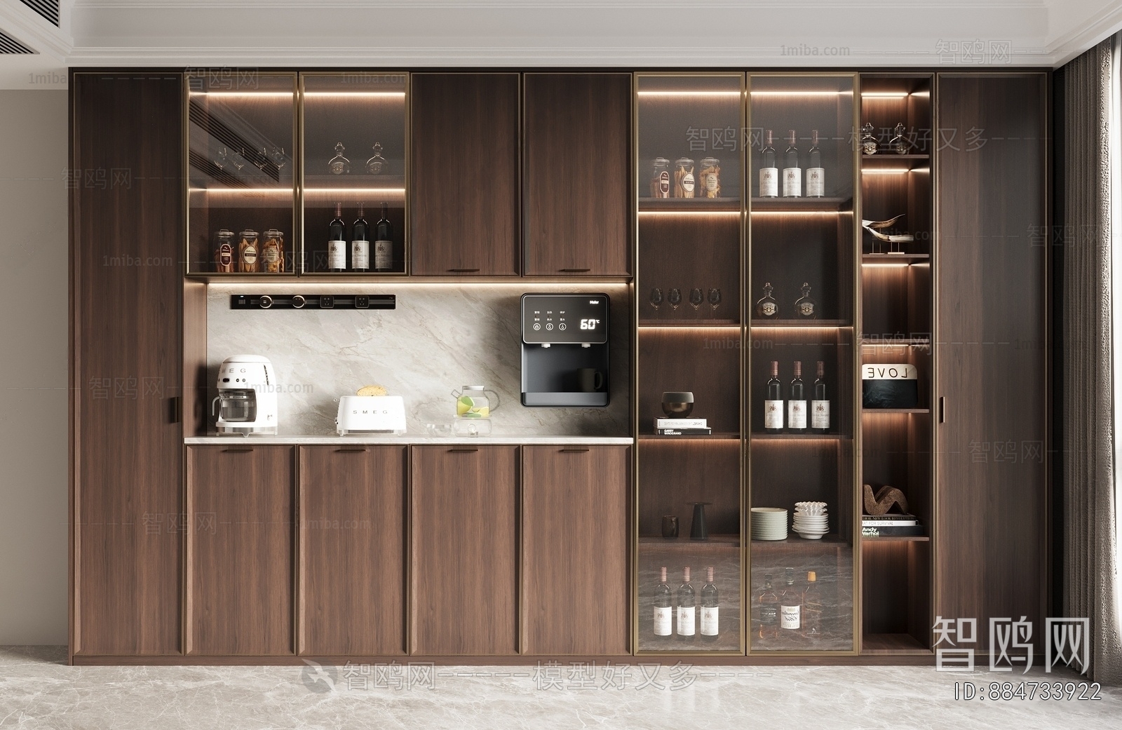 New Chinese Style Sideboard