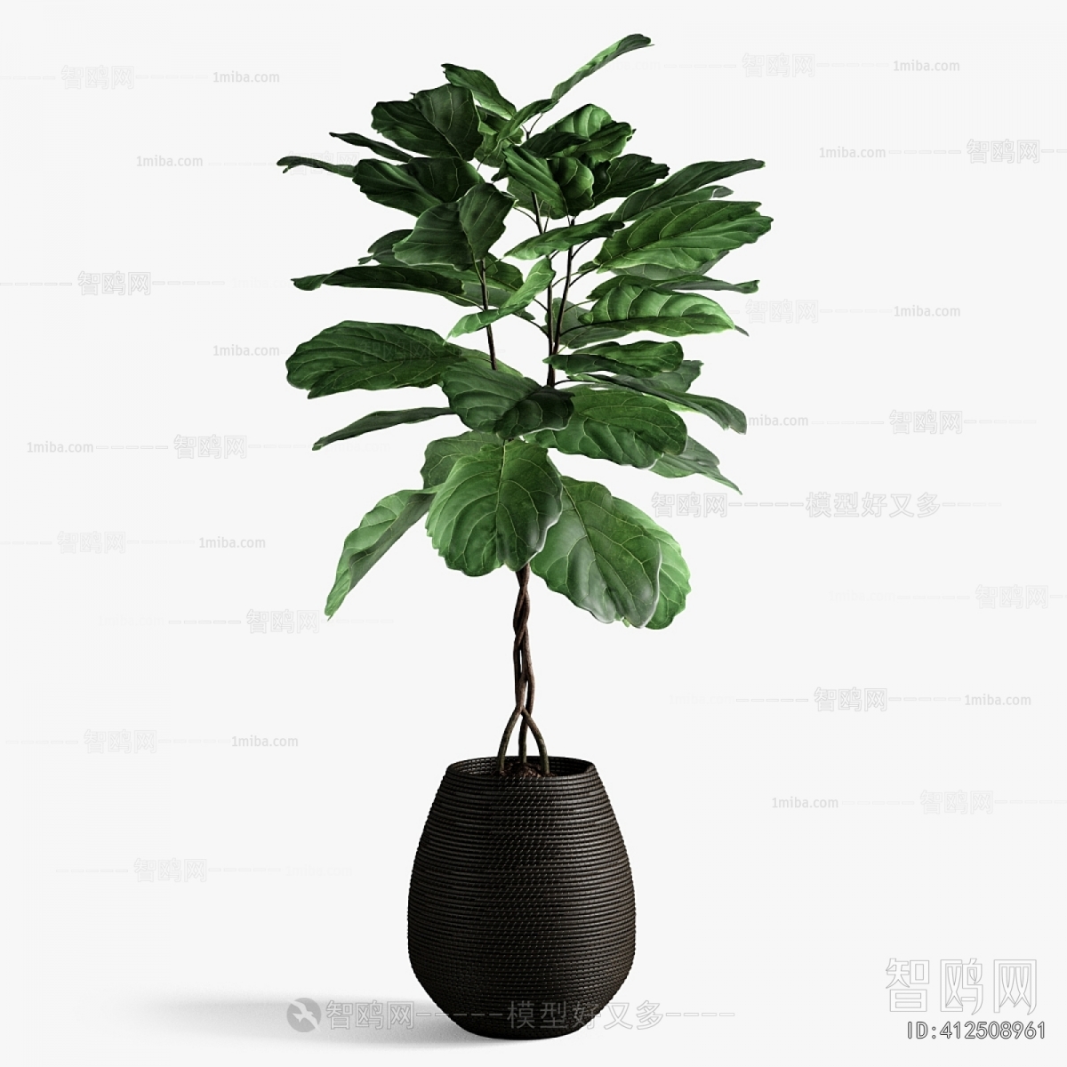 Modern Ground Green Plant Potted Plants
