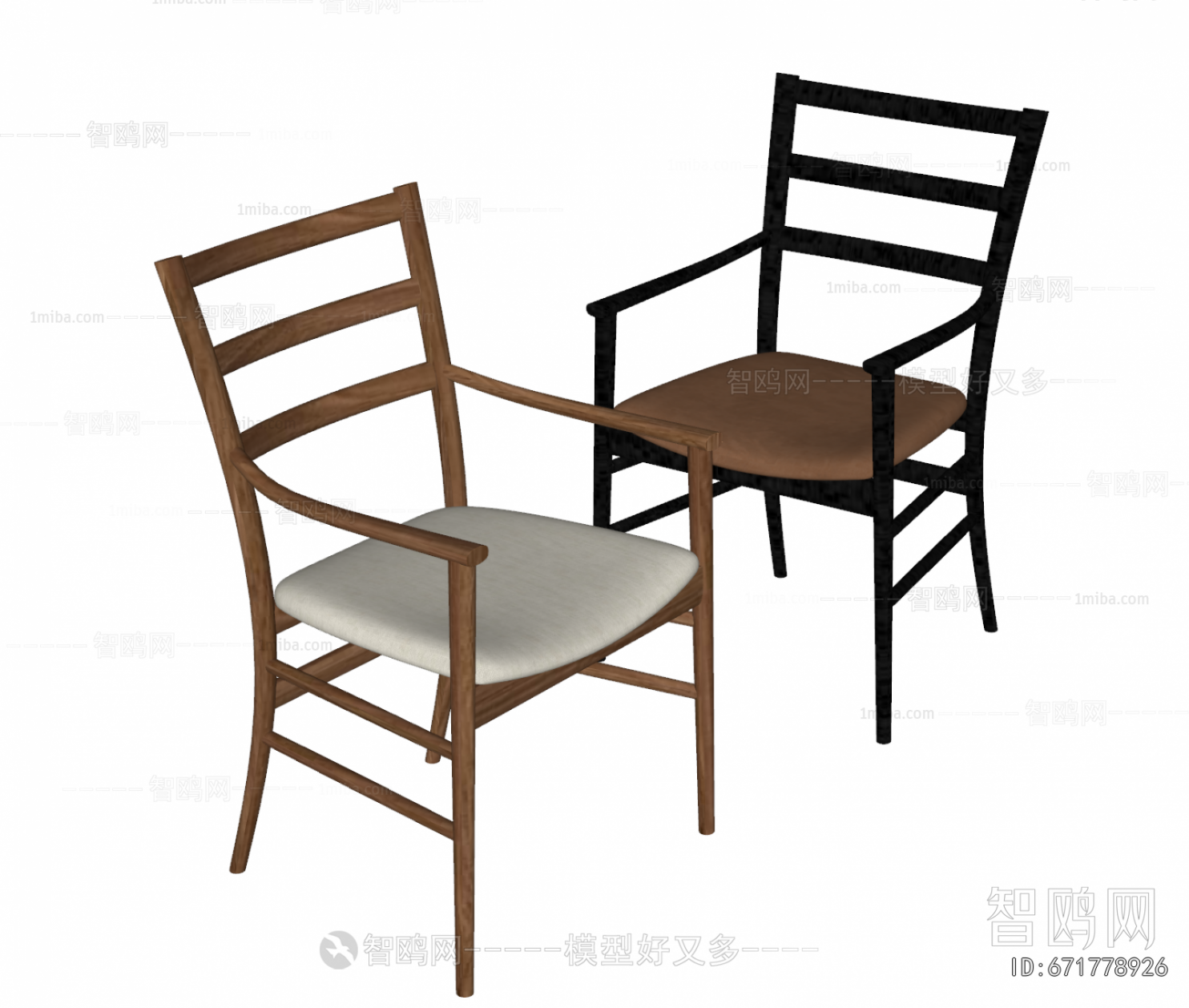 Nordic Style Single Chair