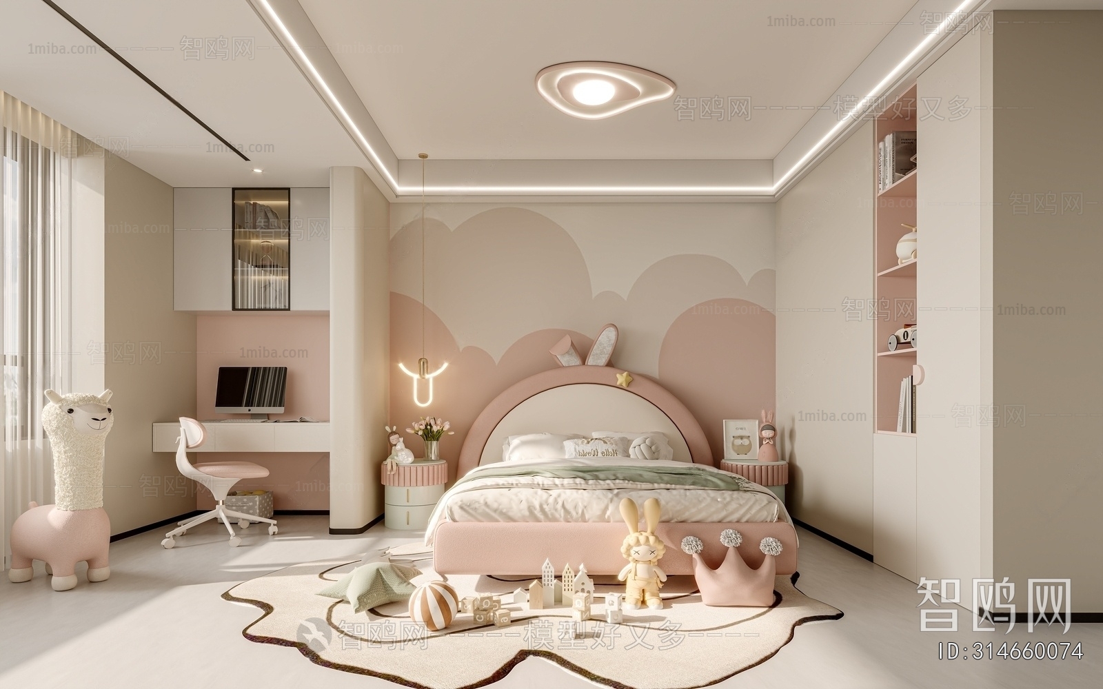 Modern Girl's Room Daughter's Room