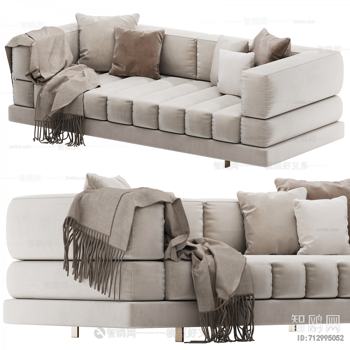 Modern Three-seat Sofa