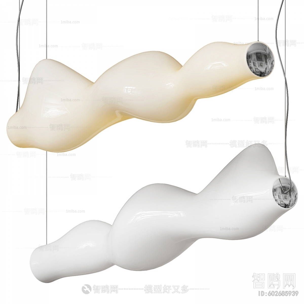 Modern Long Chandelier