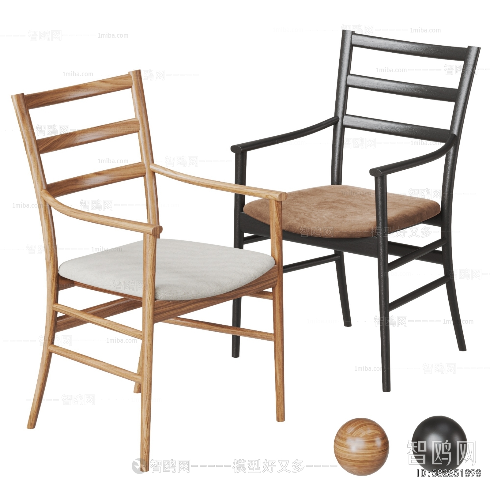 Nordic Style Single Chair