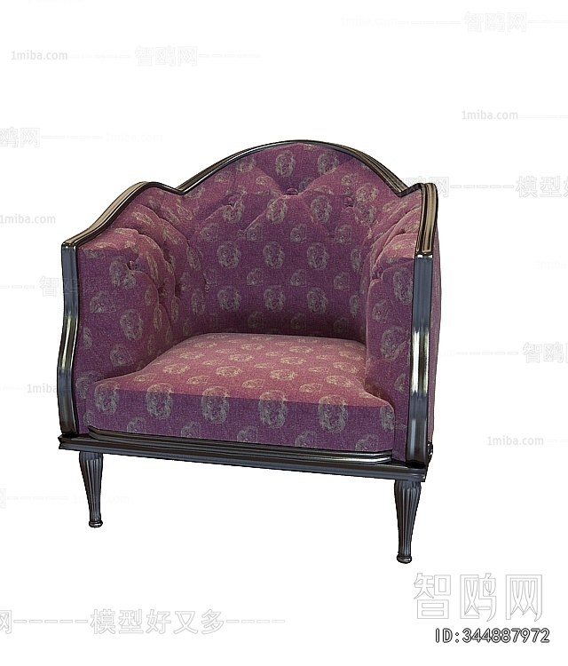 European Style Single Sofa